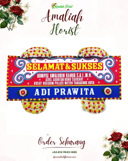 Papan Bunga Ucapan Selamat Dahor